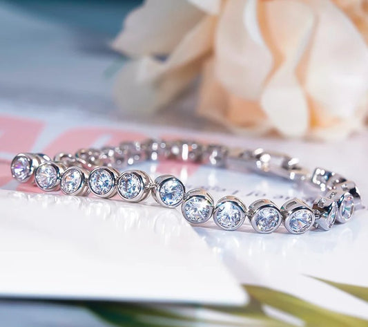 Why You Need a Brilliant and Affordable Tennis Bracelet - Fire & Ice Moissanite