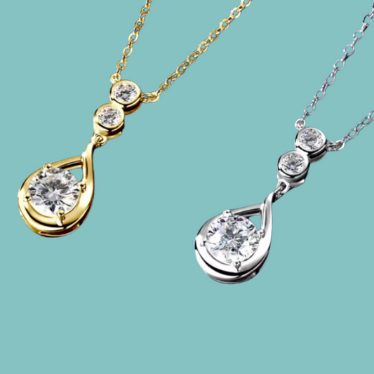 1.2 Carat Teardrop Necklace Pendant